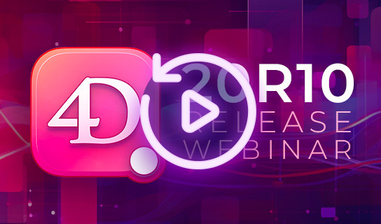 Webinar rilascio 4D 20 R10 Webinar rilascio 4D 20 R10
