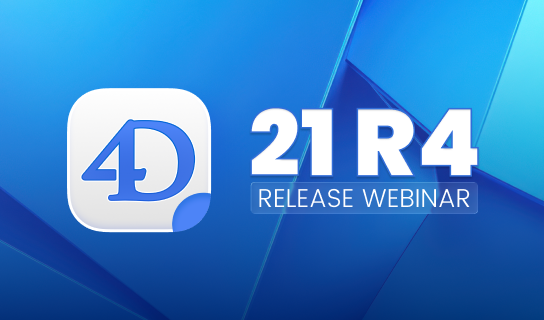Webinar 4D 21 R4: QUIC ti mantiene connesso, AI e molto altro
